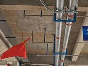 三山管廊支架的安装方法